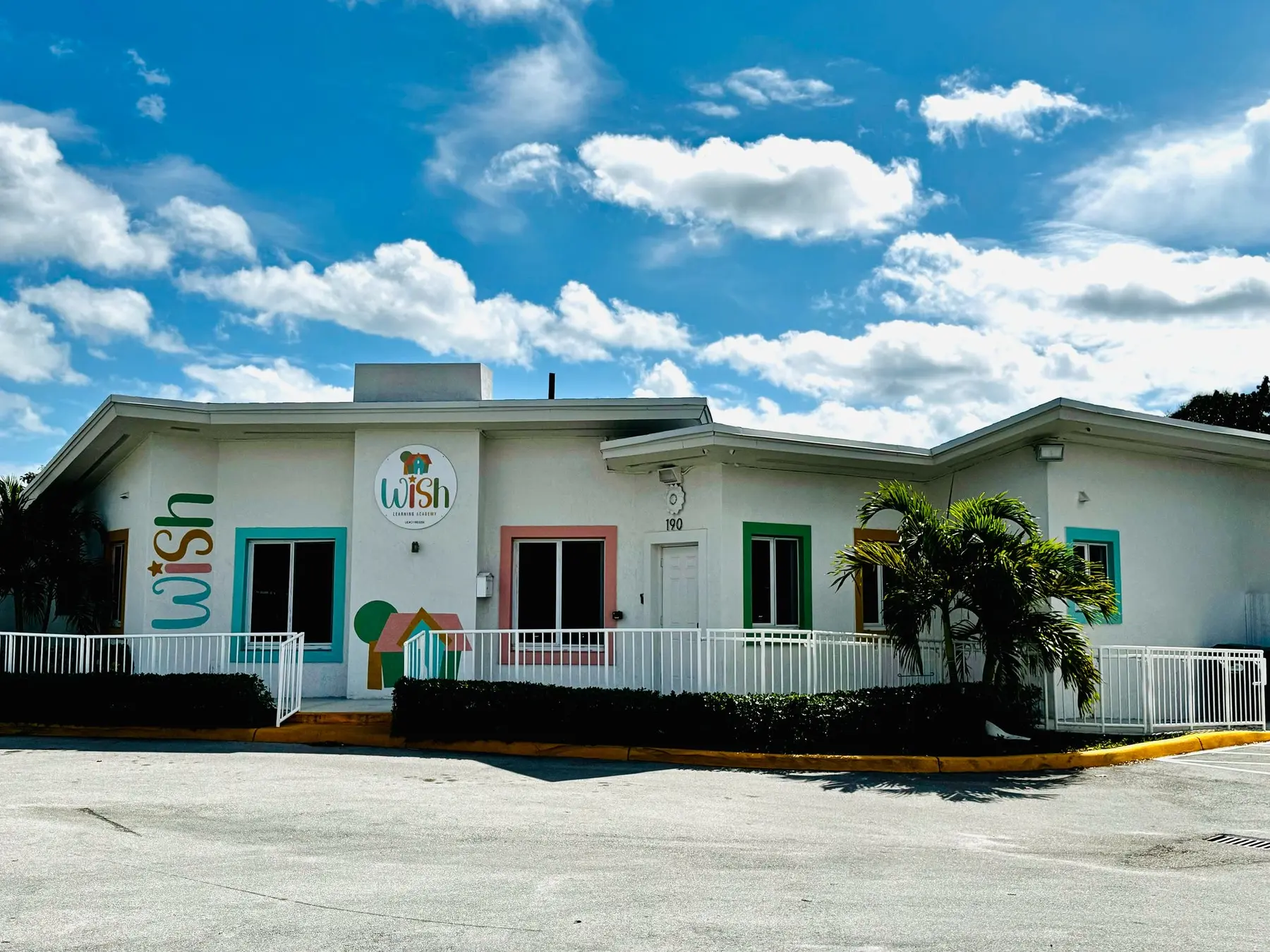 Wish Learning Academy building in Miami